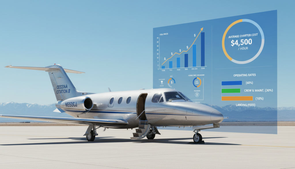 Citation II charter cost factors Citation II charter cost factors
