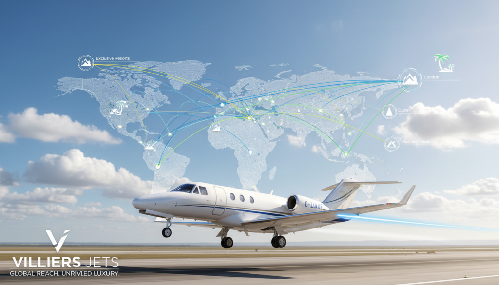 Villiers Jets global aircraft network Villiers Jets global aircraft network