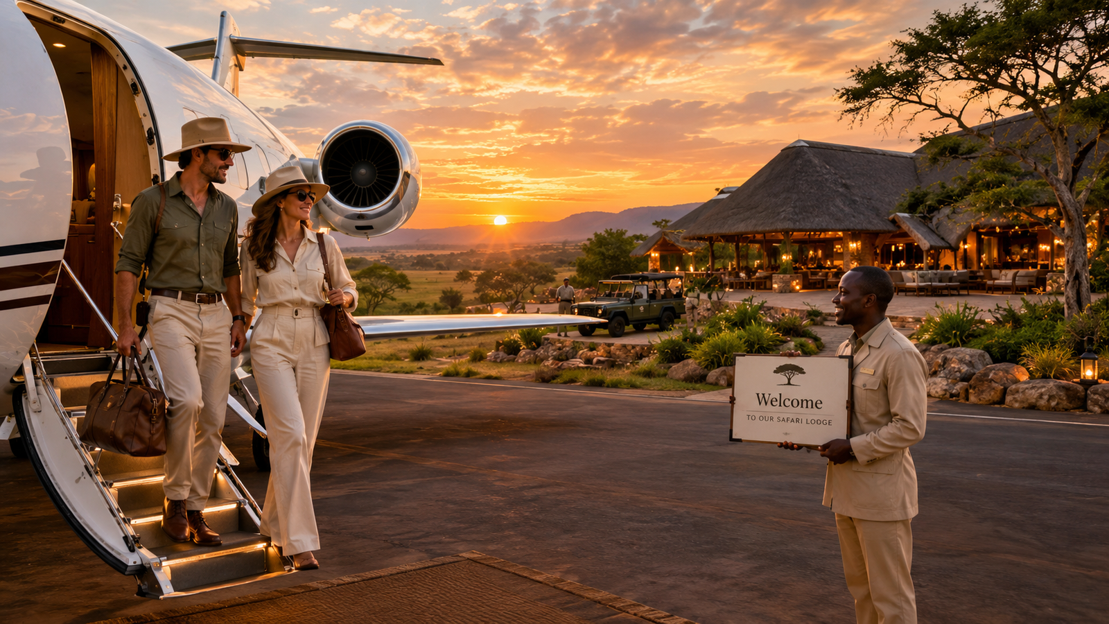 luxury safari private jet travel outcome