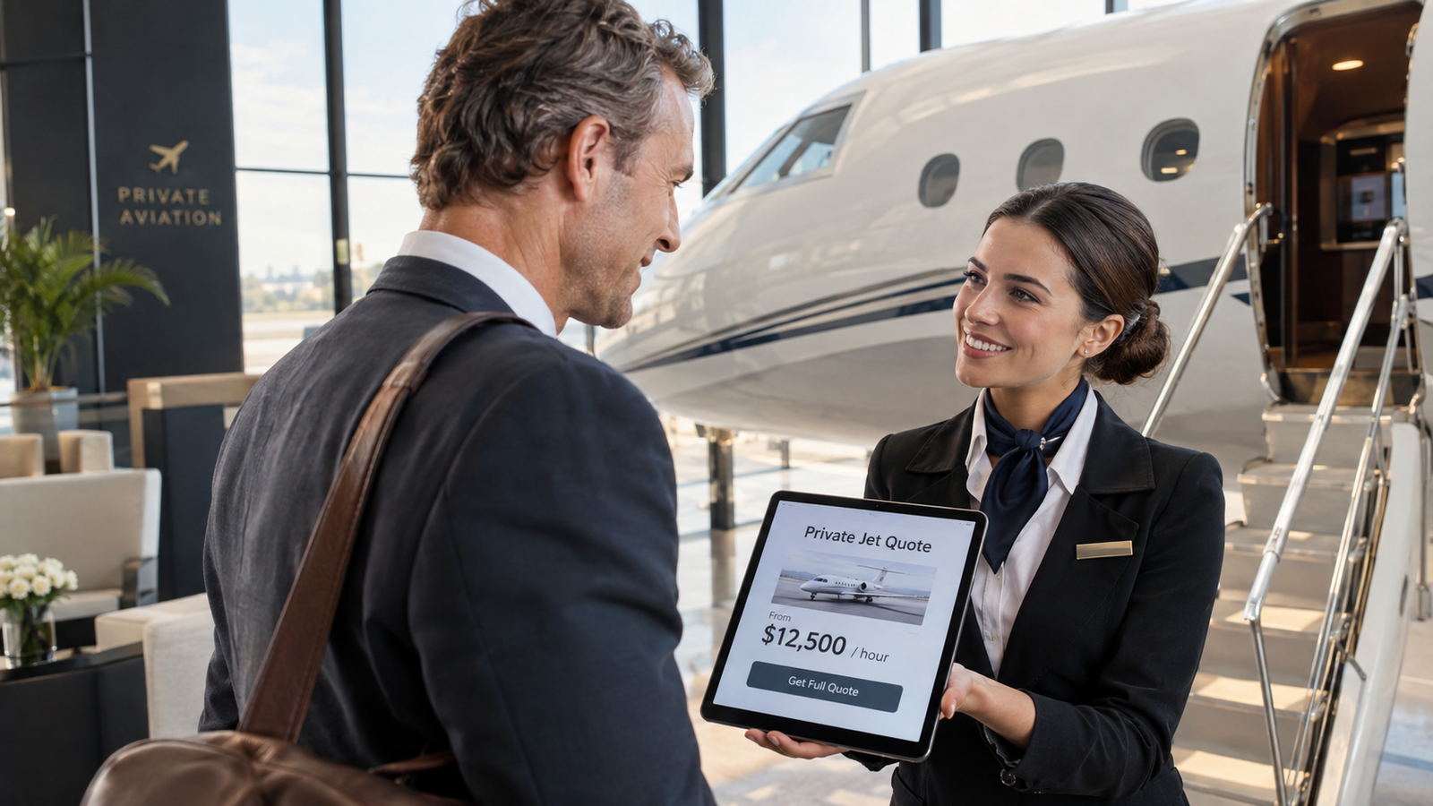 Instant Private Jet Quote: 6 Critical Considerations for Accurate Pricing 1 instant private jet quote private aviation core concept
